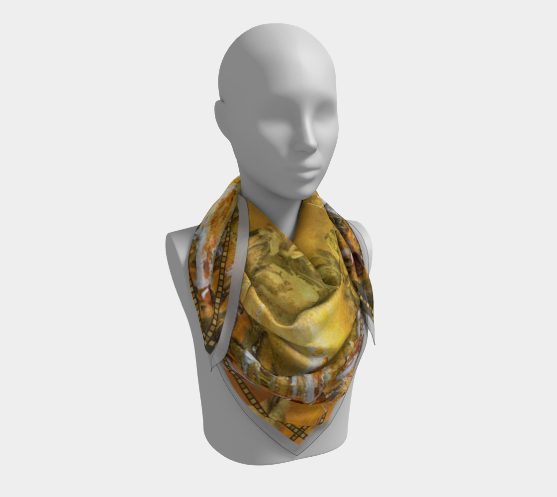 Through a Glass Darkly Square Scarf