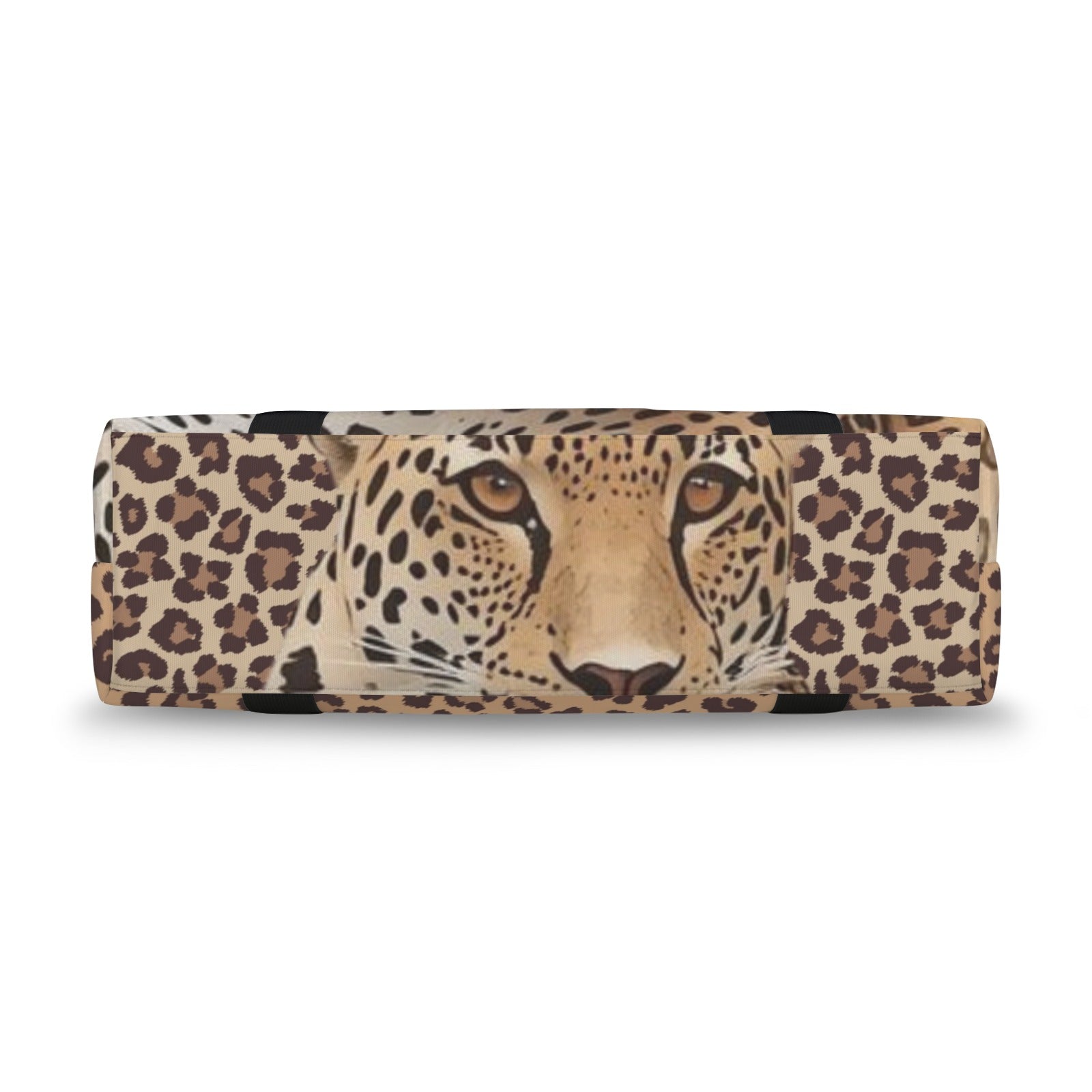 Leopard Lore - Large Travel Bag - with Trolley Sleeve - Back Alley Exclusive