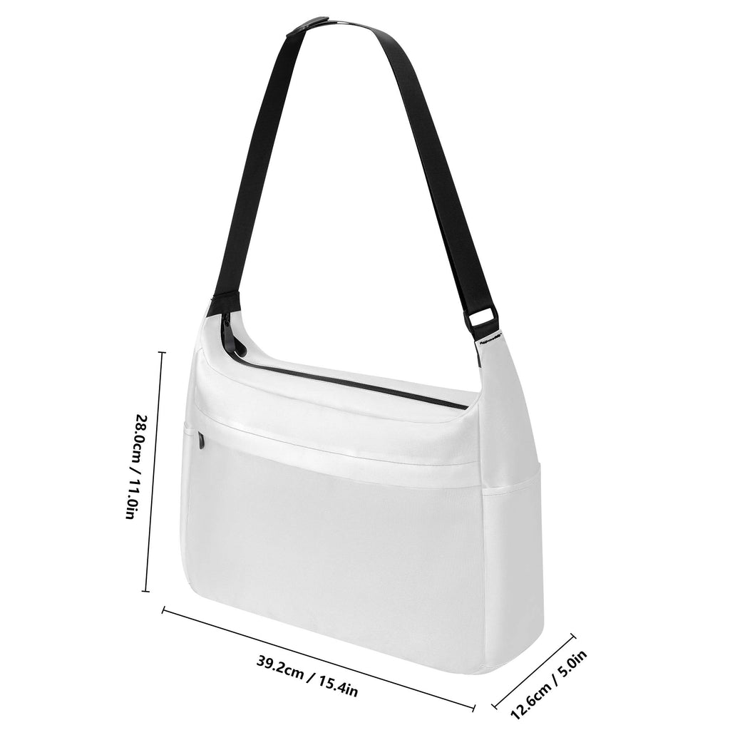 Clover & Celtic Crosses Messenger Bag | Irish Heritage Crossbody Bag - Exclusive to Back Alley