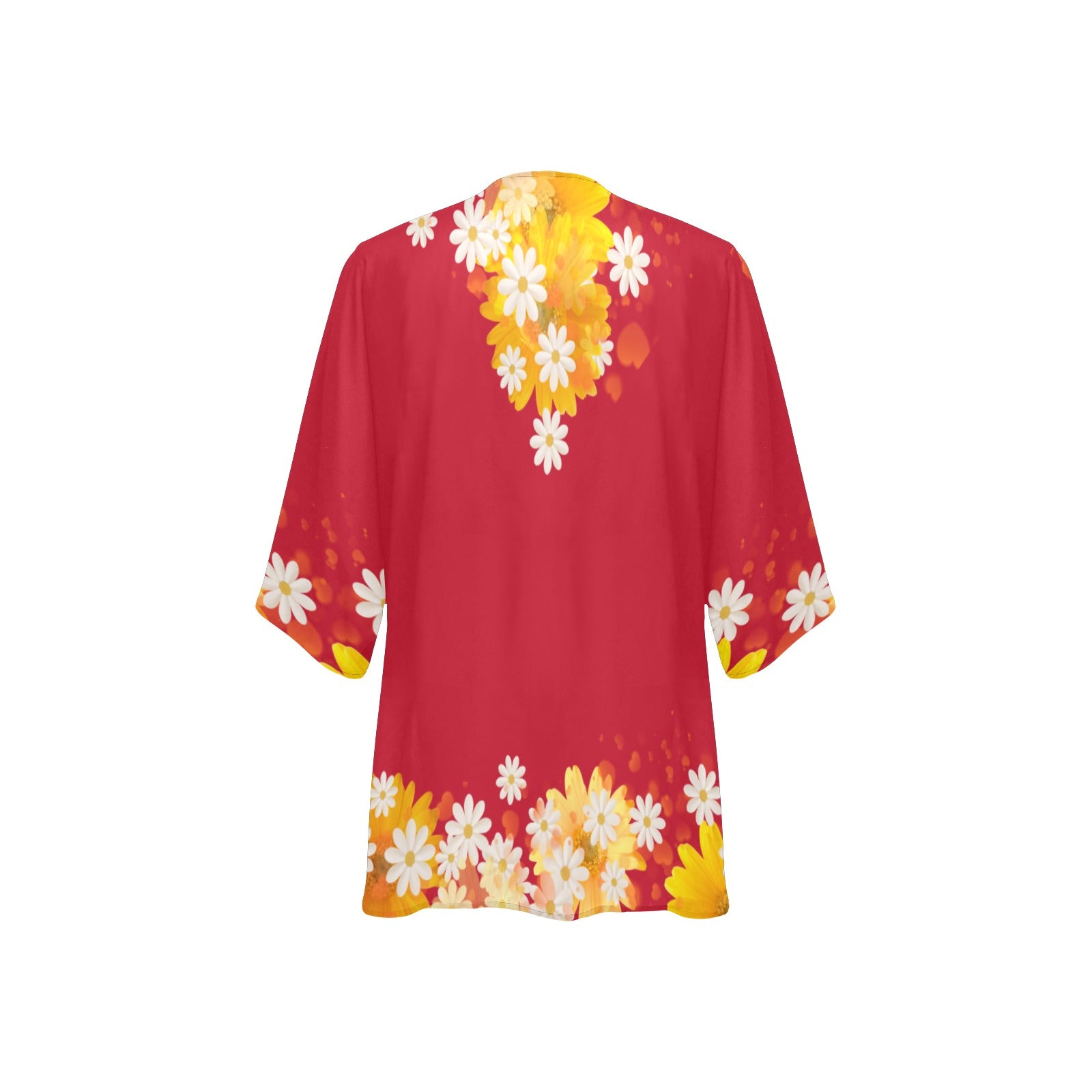 Hearts and Daisies Ruana - Design Exclusive to Back Alley