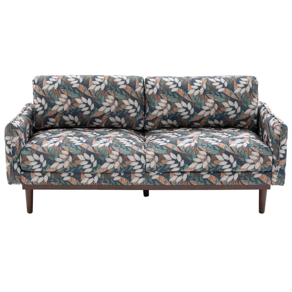 2 Seater Loveseat Sofa With Spacious Seating Area