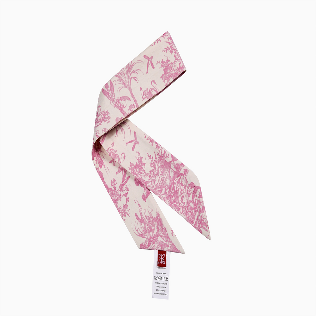 French Toile de Jouy Premium Cotton Twilly
