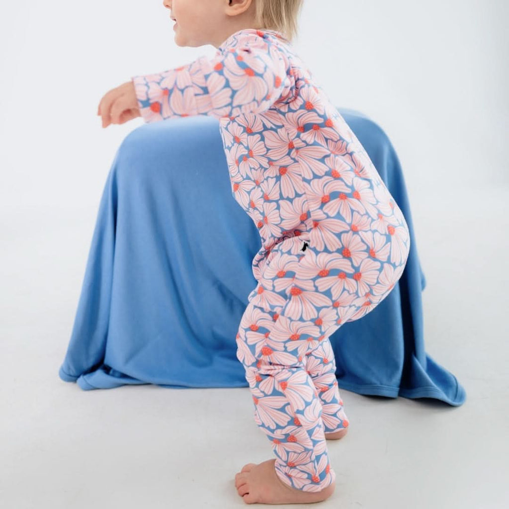 Bamboo Baby Zipper Footed Bodysuit | Digging It