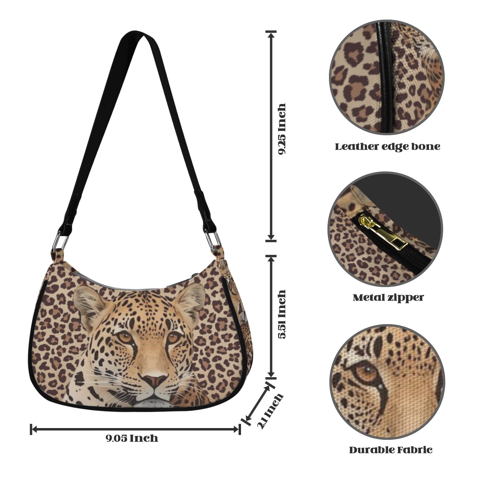 Leopard Lore Shoulder Bag — Back Alley Exclusive