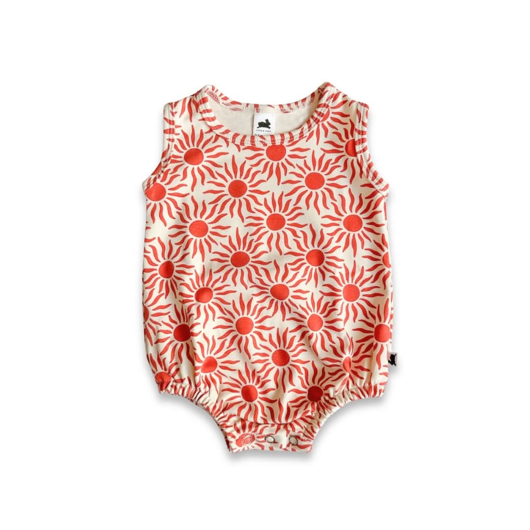 Baby/Kids' Bamboo Tank Romper With Snaps | Sunkissed