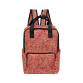 Red Roses Twin Handle Backpack — Back Alley Exclusive