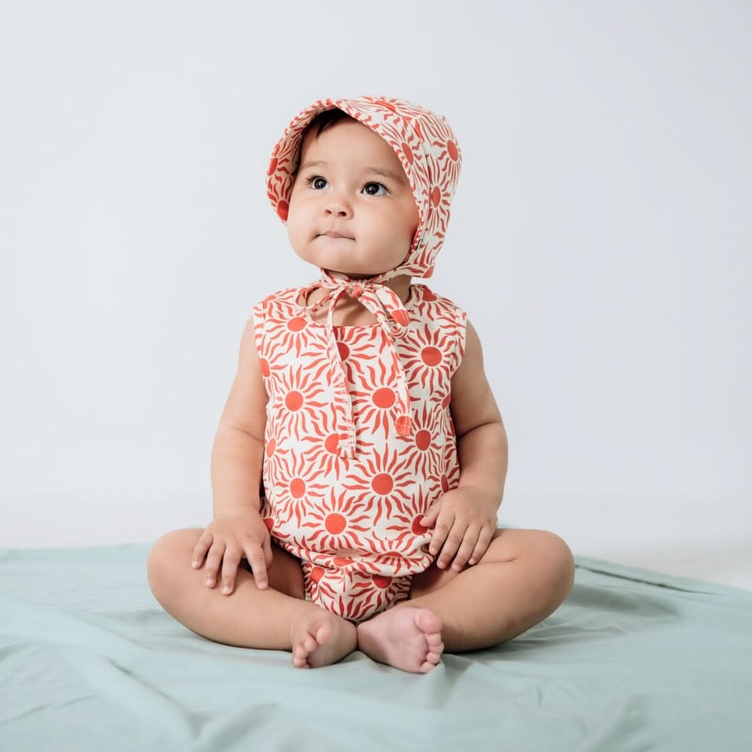 Baby/Kids' Bamboo Tank Romper With Snaps | Sunkissed