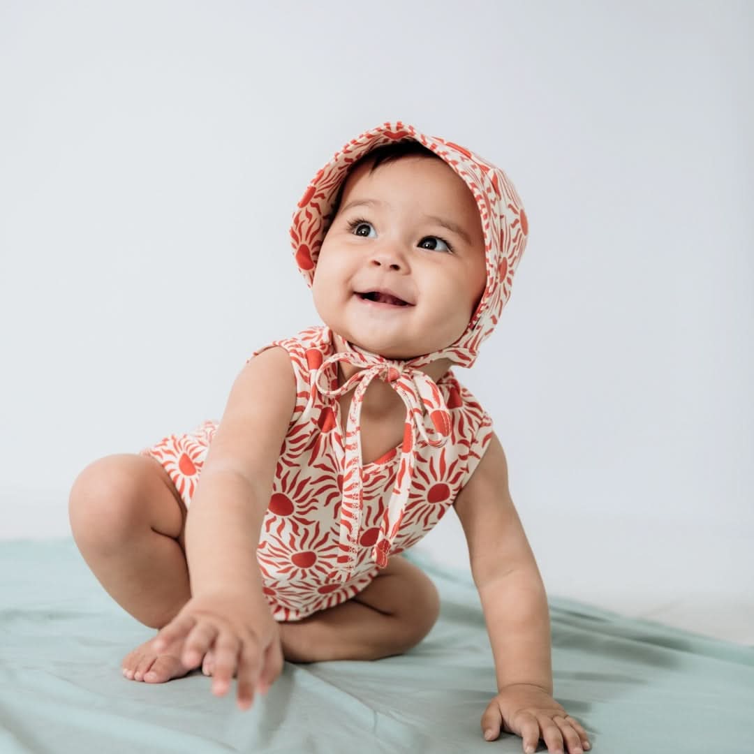 Baby/Kids' Bamboo Tank Romper With Snaps | Sunkissed