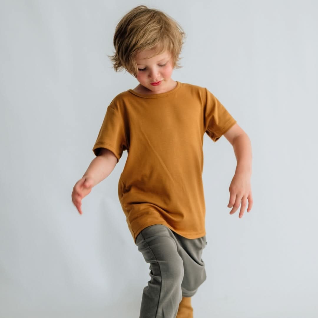 Baby/Kids' Bamboo T-Shirt | Black
