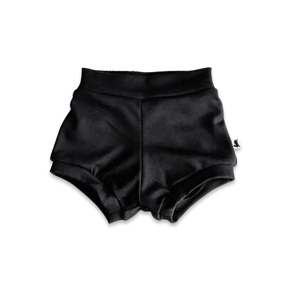 Baby Bamboo High-Waisted Shorties | Bison Plaid