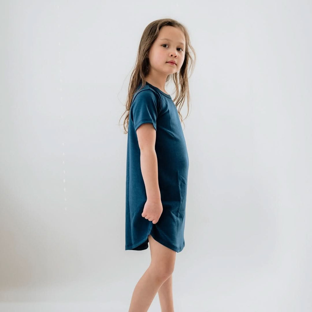 Baby/Kids' Bamboo Bamboo Winslow Dress | Navy
