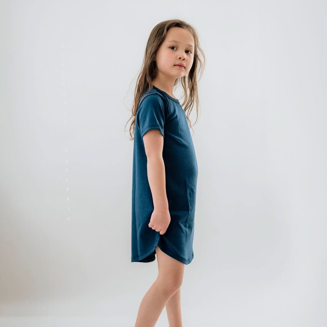 Baby/Kids' Bamboo Bamboo Winslow Dress | Navy