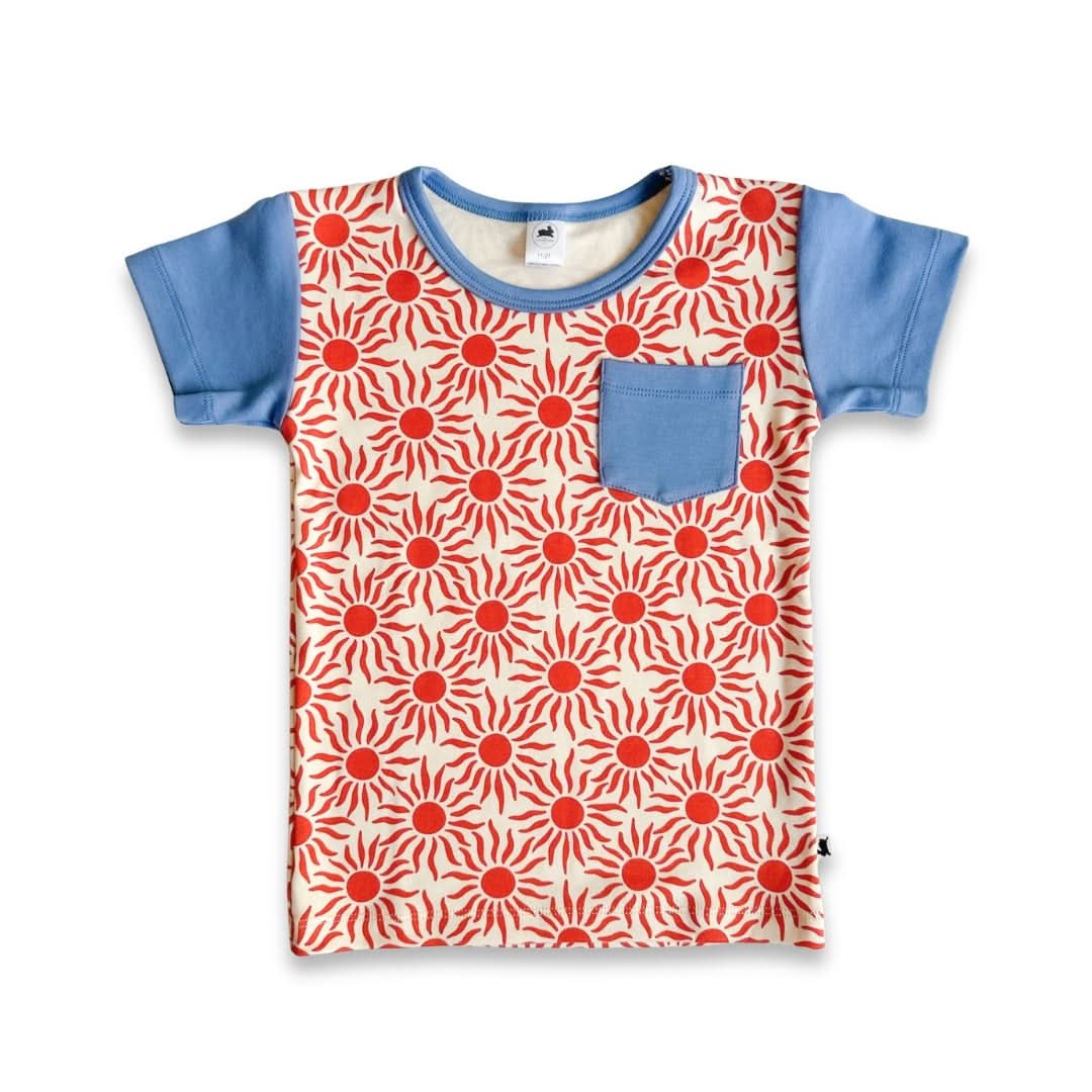 Baby/Kids' Bamboo Pocket T-Shirt | Sunkissed