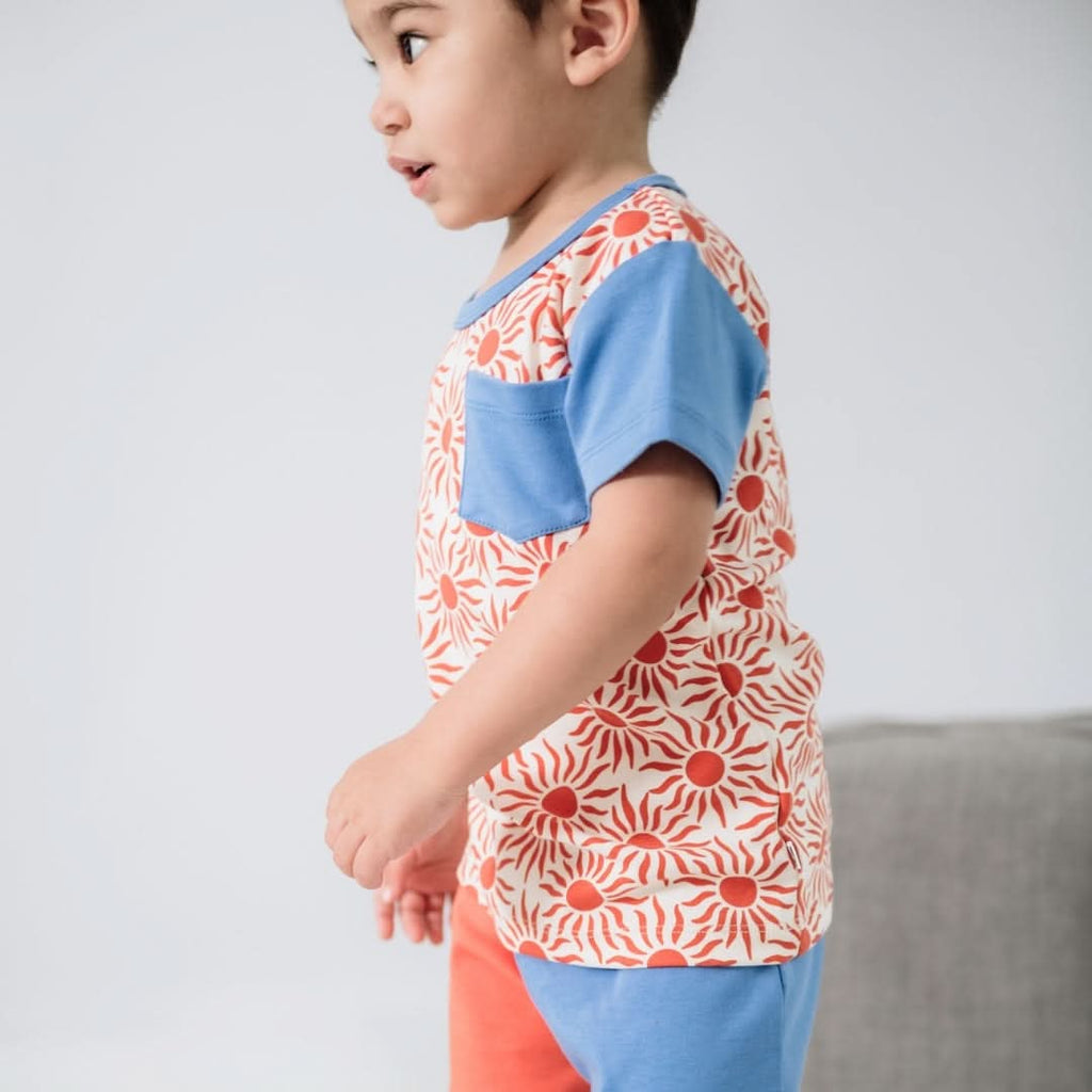 Baby/Kids' Bamboo Pocket T-Shirt | Sunkissed