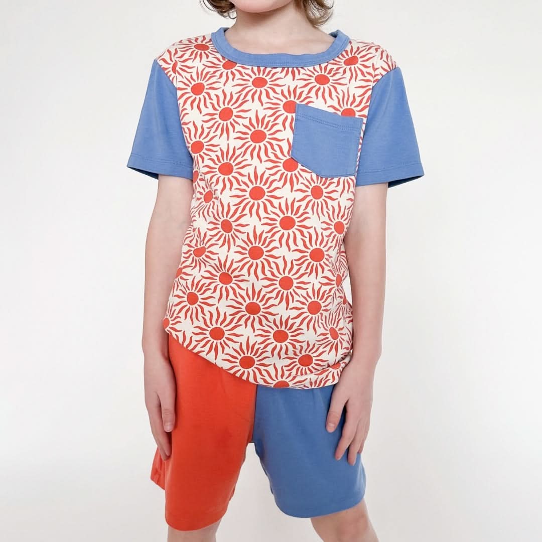 Baby/Kids' Bamboo Pocket T-Shirt | Sunkissed