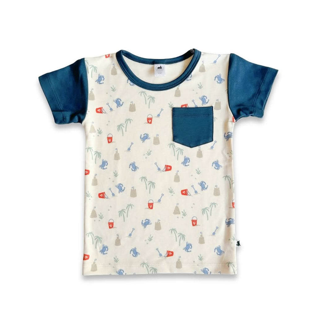 Baby/Kids' Bamboo Pocket T-Shirt | Sunkissed