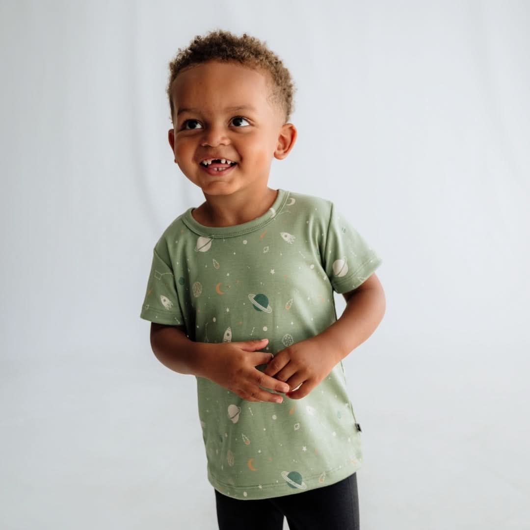 Baby/Kids' Bamboo T-Shirt | Outer Space