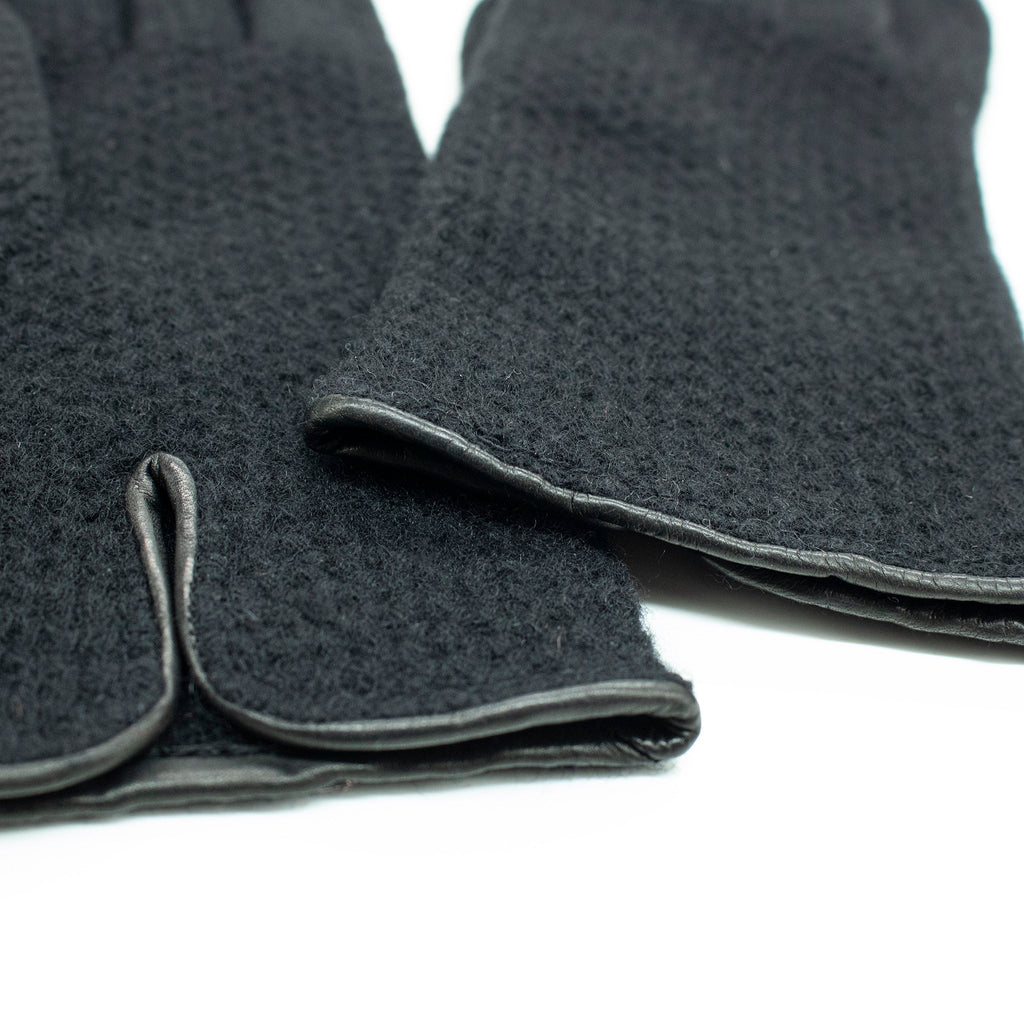 CASHMERE HONEYCOMB STITCH GLOVES