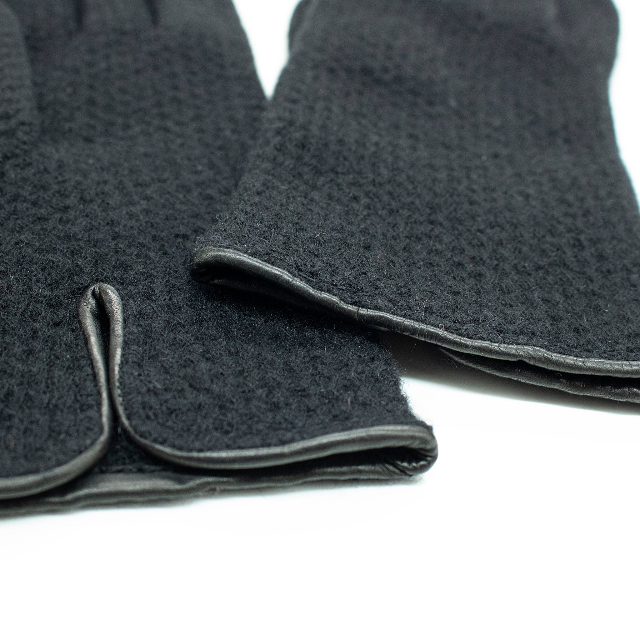 CASHMERE HONEYCOMB STITCH GLOVES