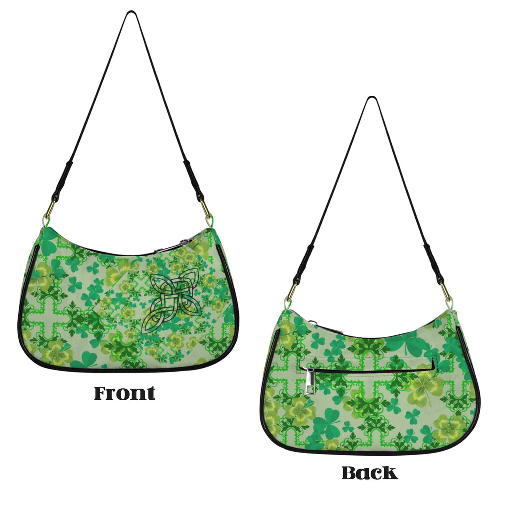 Celtic Crosses Hobo Shoulder Bag — Back Alley Exclusive