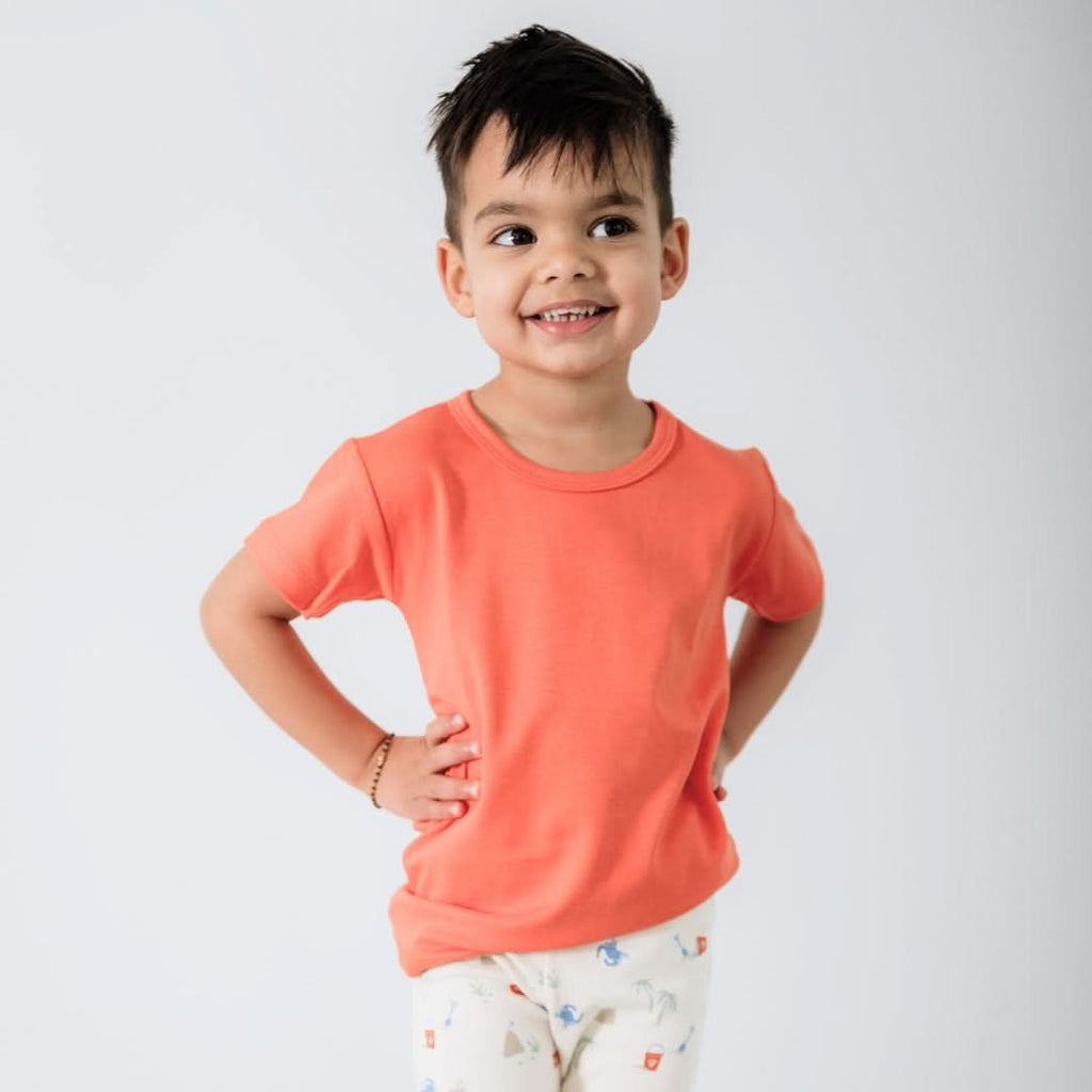 Baby/Kids' Bamboo T-Shirt | Tidal Blue