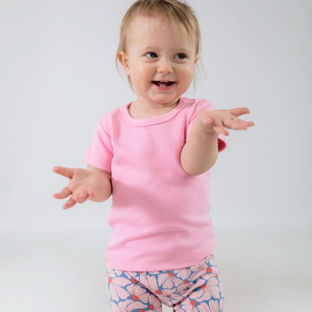 Baby/Kids' Bamboo T-Shirt | Tangerine Crush