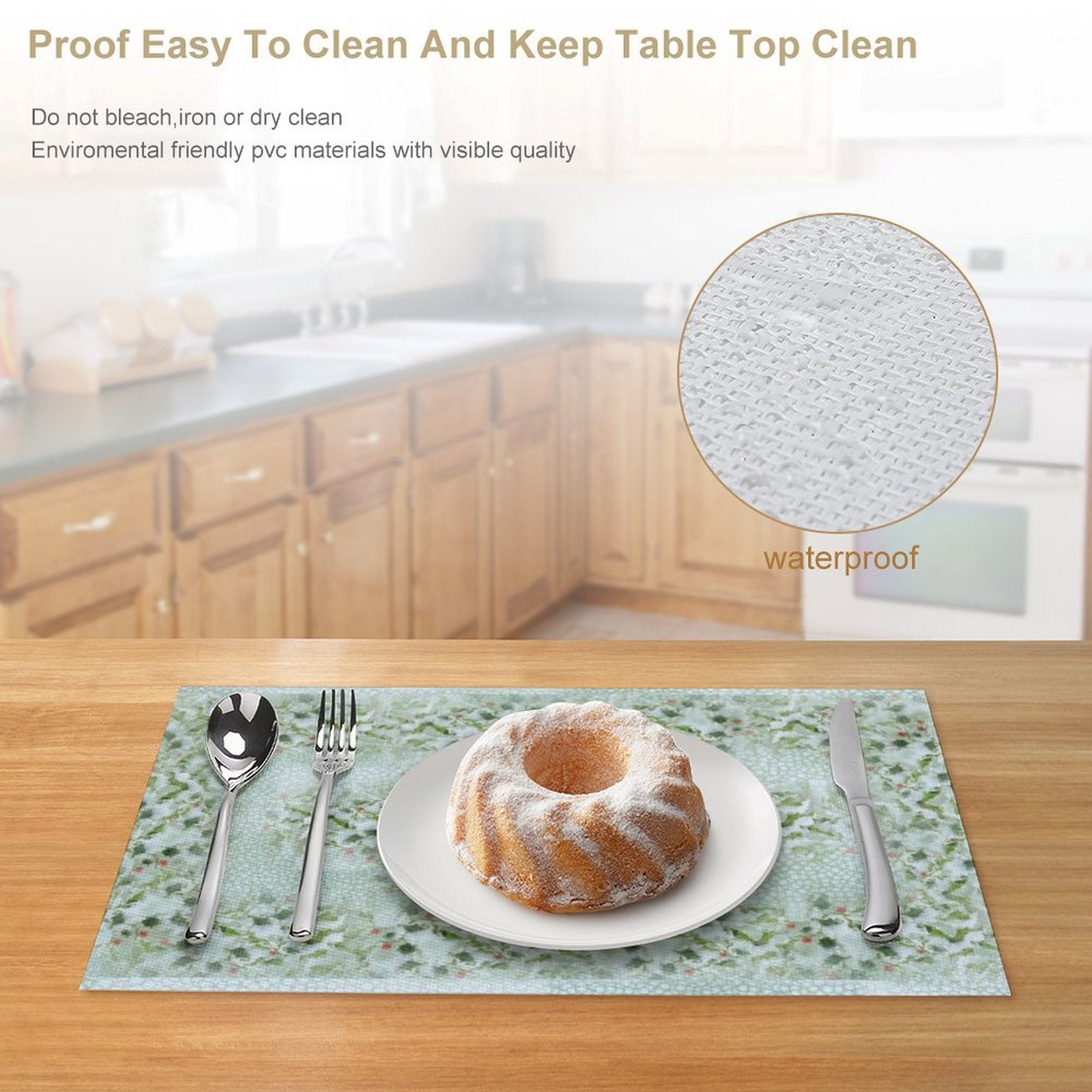Back Alley Exclusive Signature Print Table Mats