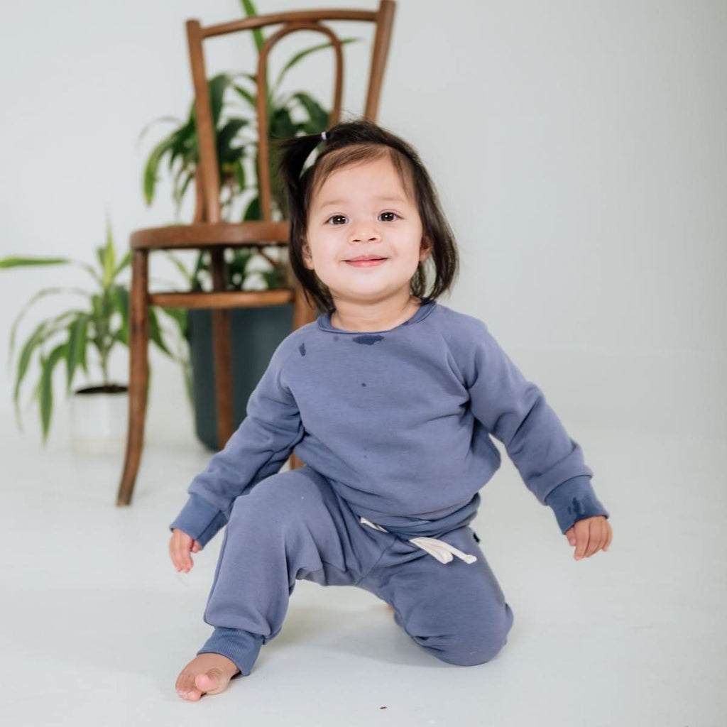 Baby/Kids' Bamboo Fleece Joggers | Navy