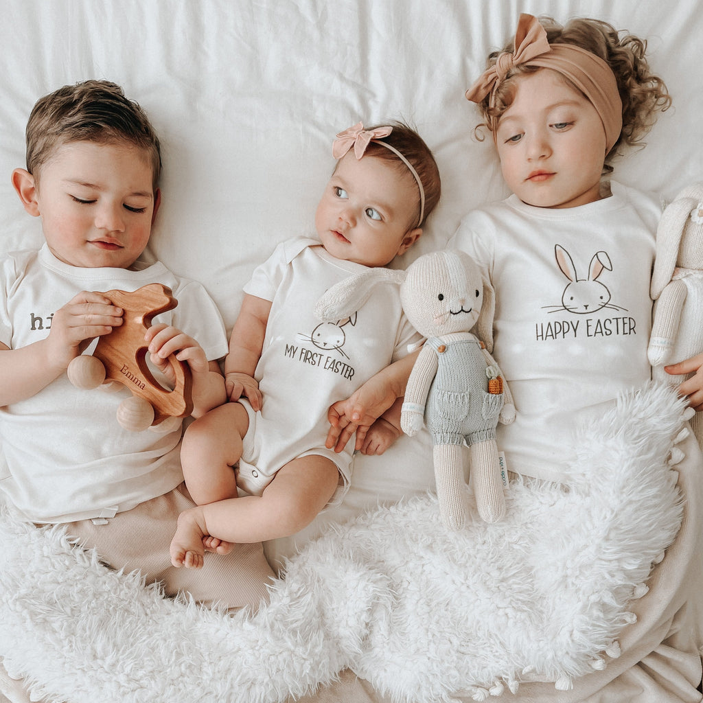 graphic bodysuit | my first easter