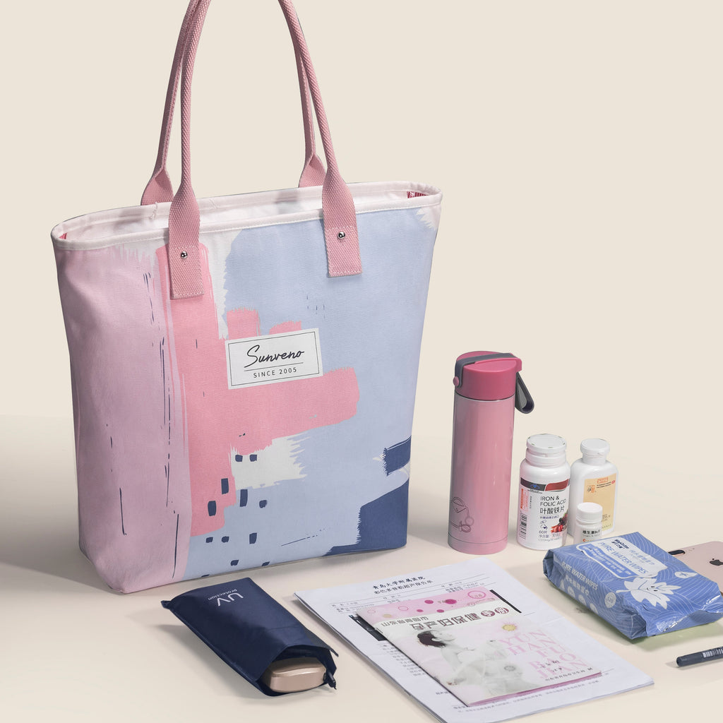 Canvas Hospital Bag Large Capacity Maternity Tote Bag