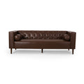 Contemporary 3 Seater Sofa With Tufted Design