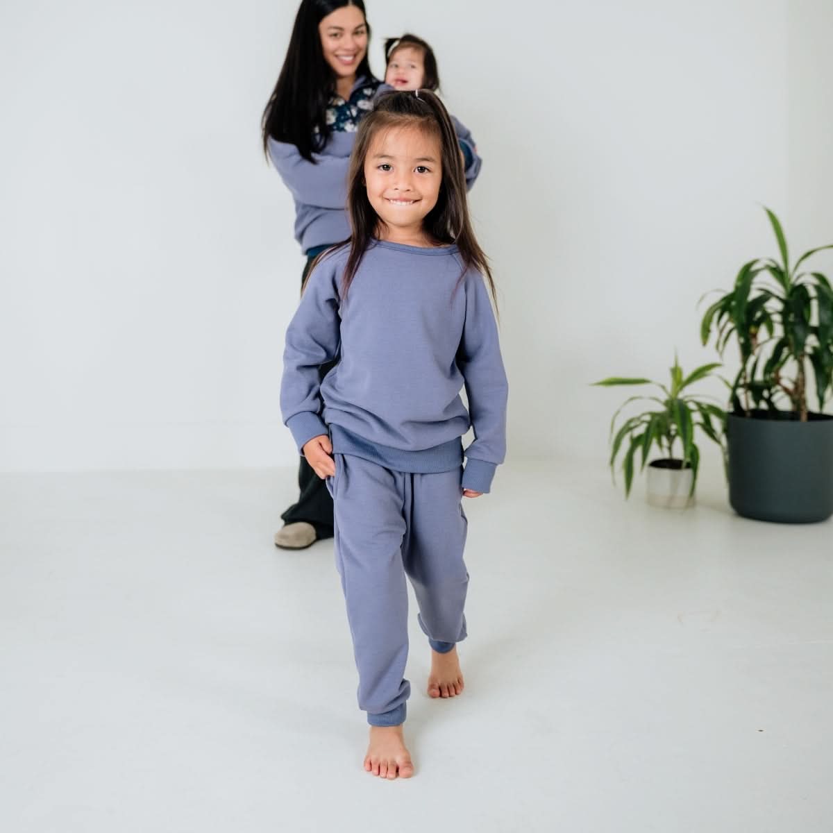 Baby/Kids' Bamboo Fleece Joggers | Dusty Lilac