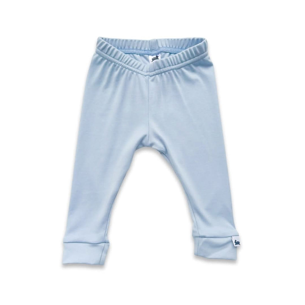 Baby Bamboo Leggings | Powder Blue