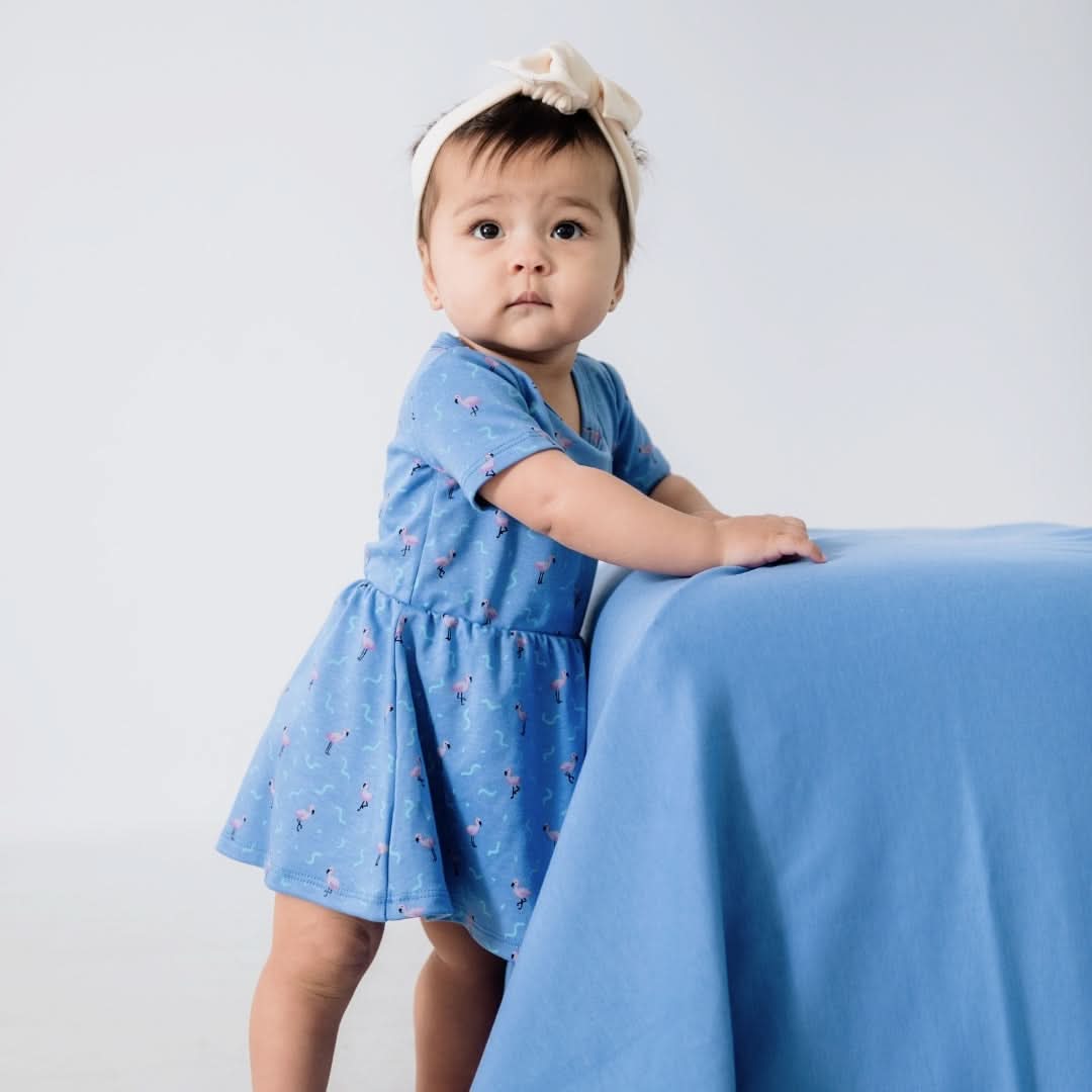 Baby/Kids' Bamboo Daphne Dress | Saltwater Floral
