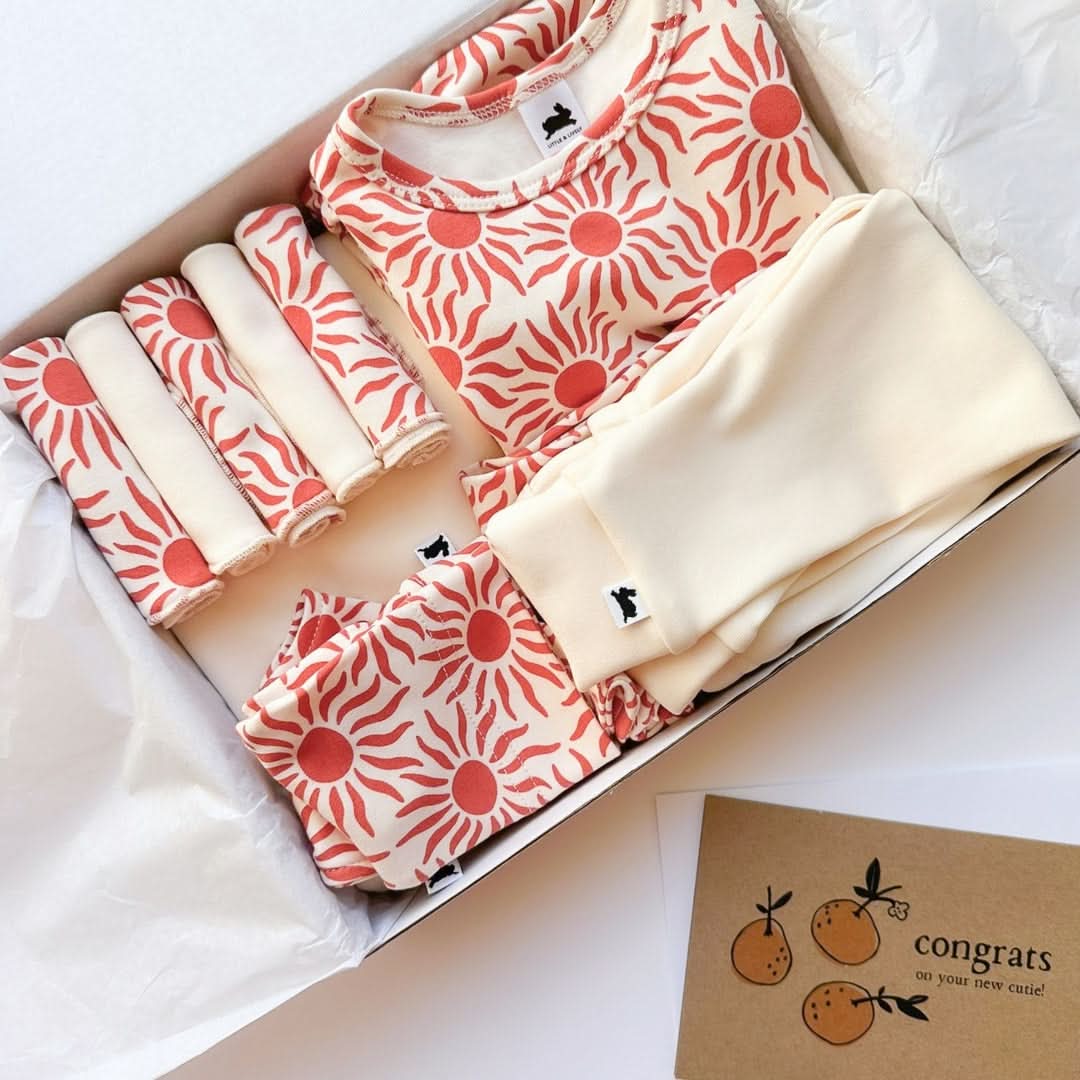 Bamboo Baby Capsule Gift Box | Sunkissed & Cream