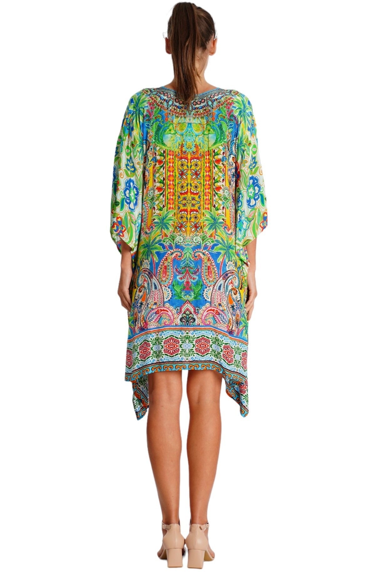 Luxury Resort Kaftan Dress | Wholesale Pack of 4
