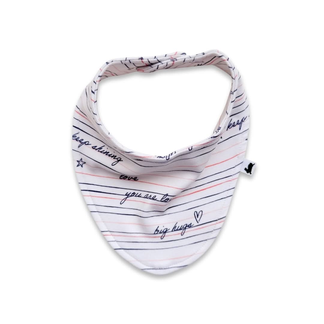 Bamboo Baby Bib | Love Story