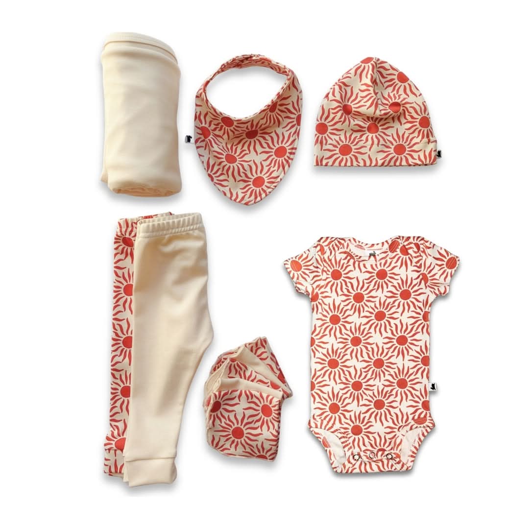 Bamboo Baby Capsule Gift Box | Sunkissed & Cream