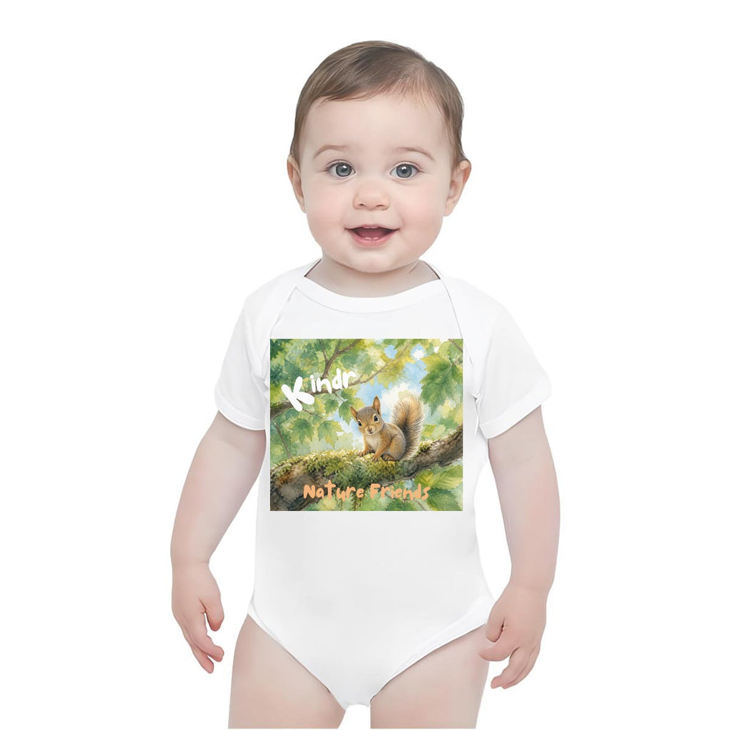 Kindr - Nature Friends - Onesie - Baby Squirrel