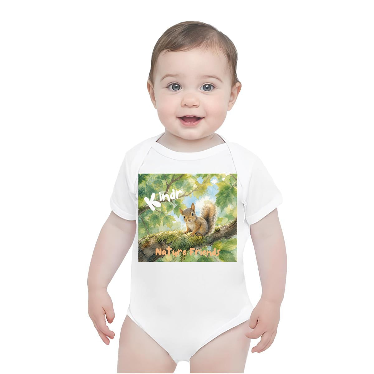 Kindr - Nature Friends - Onesie - Baby Squirrel