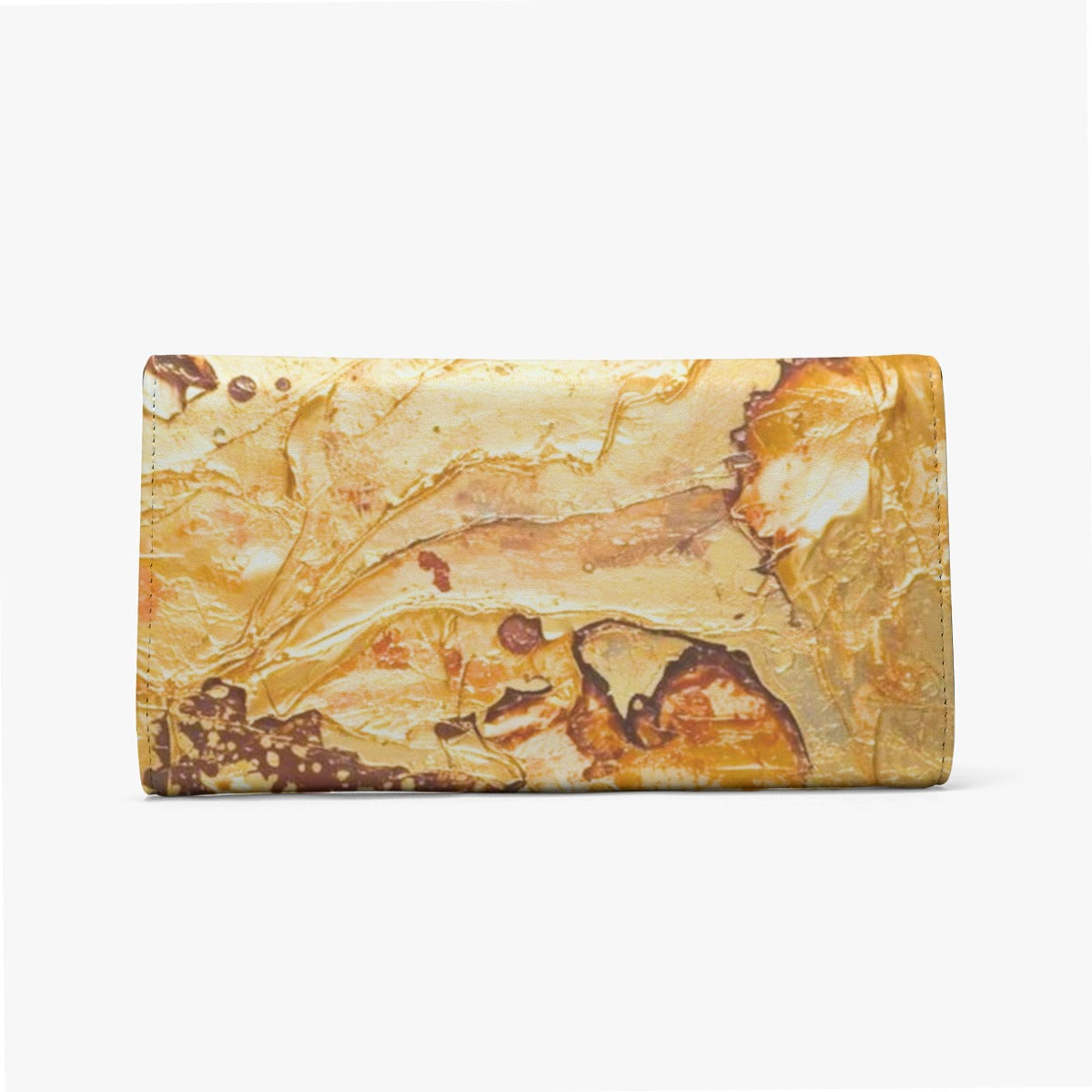 Liquid Gold Folding Wallet