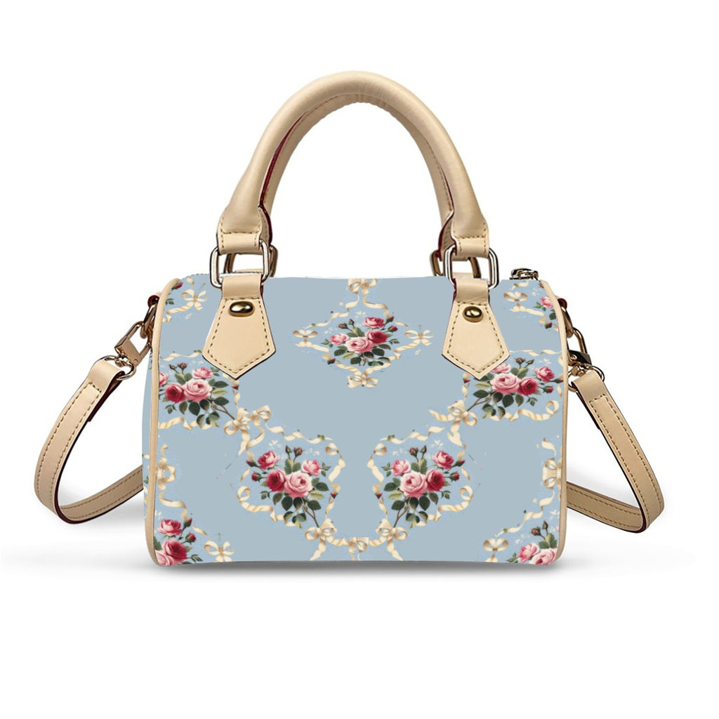 Ribbons and Roses Crossbody Handbag — Exclusive Design | Back Alley