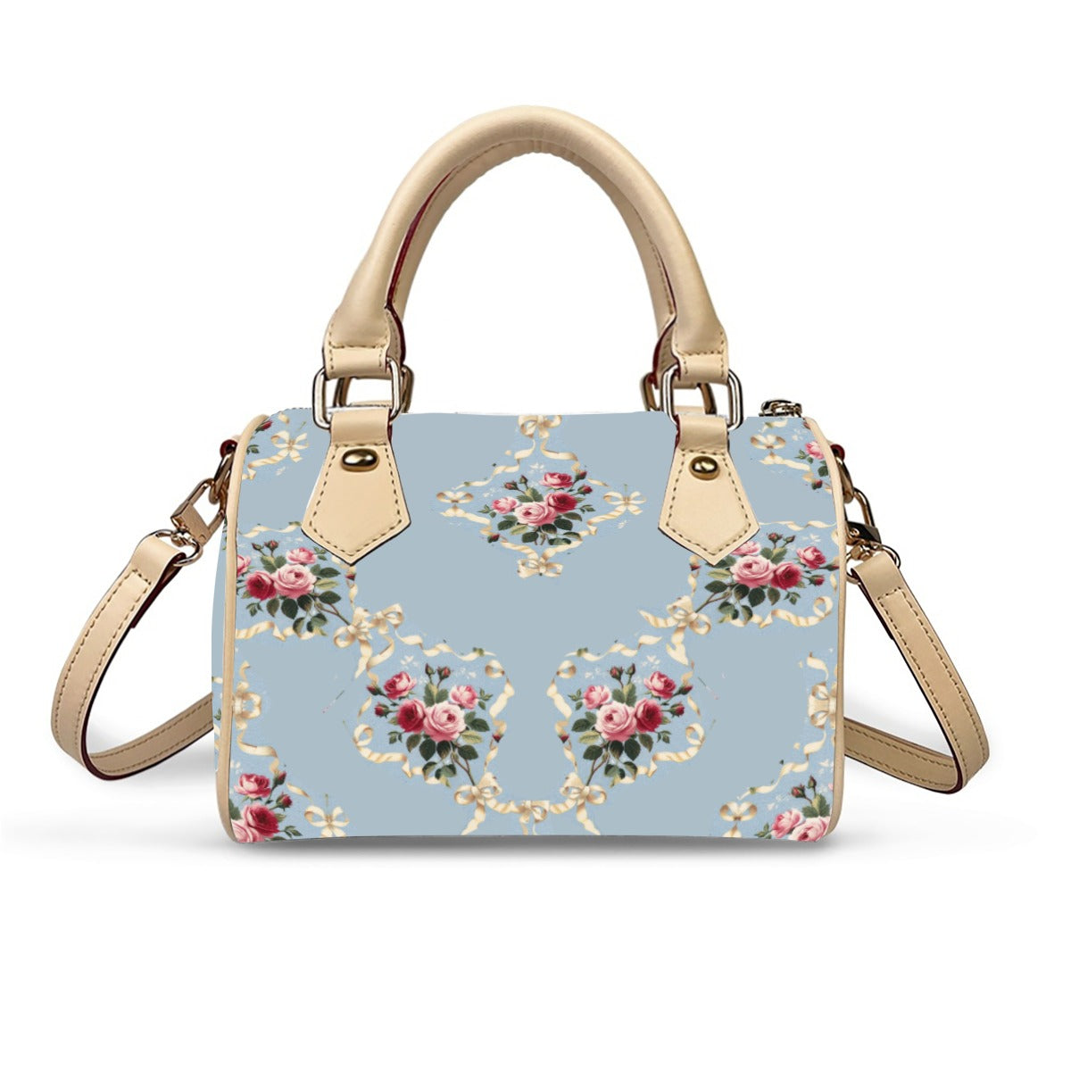 Ribbons and Roses Crossbody Handbag — Exclusive Design | Back Alley