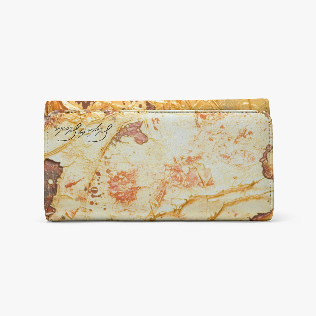 Liquid Gold Folding Wallet