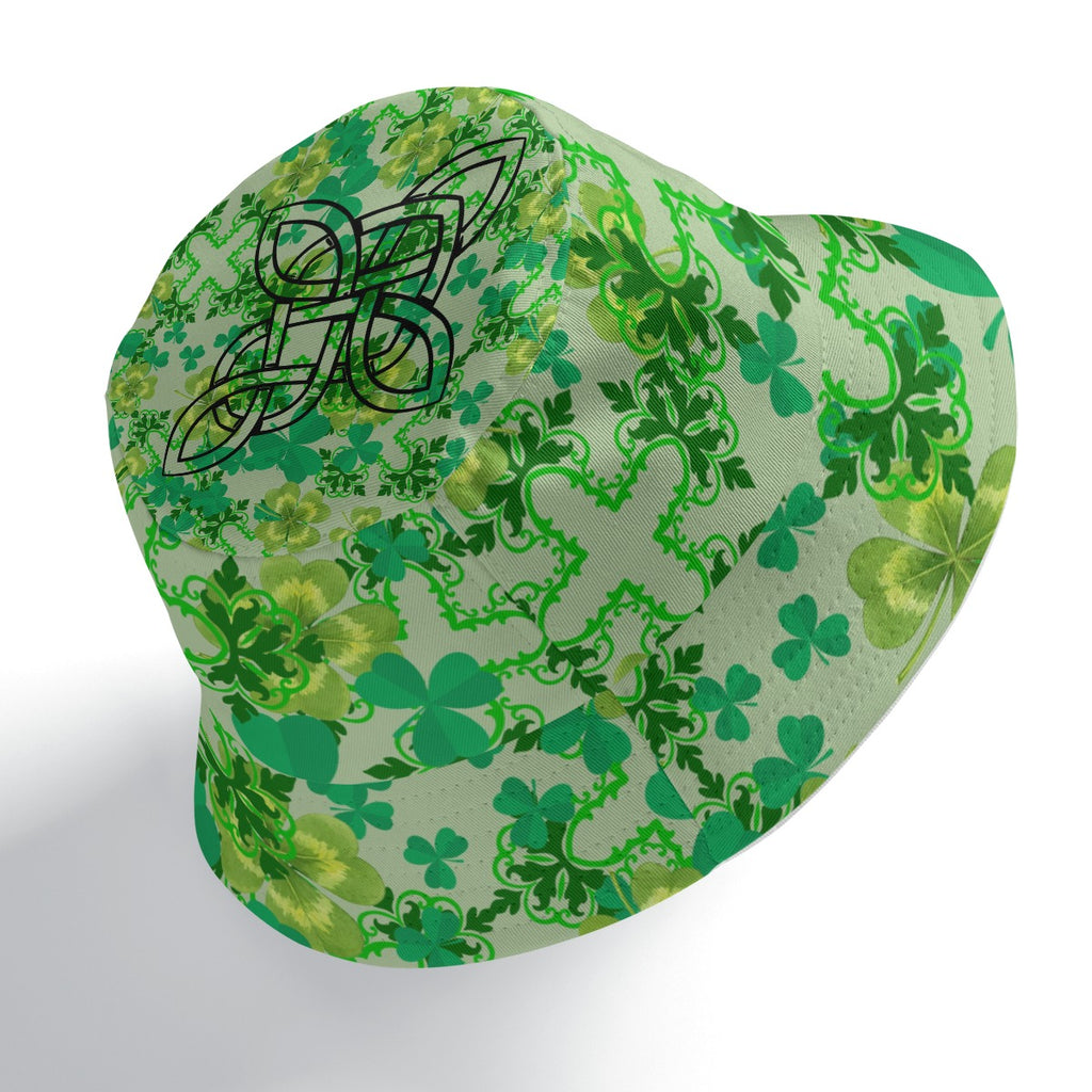 Clover and Celtic Crosses Bucket Hat - Exclusive to Back Alley 2
