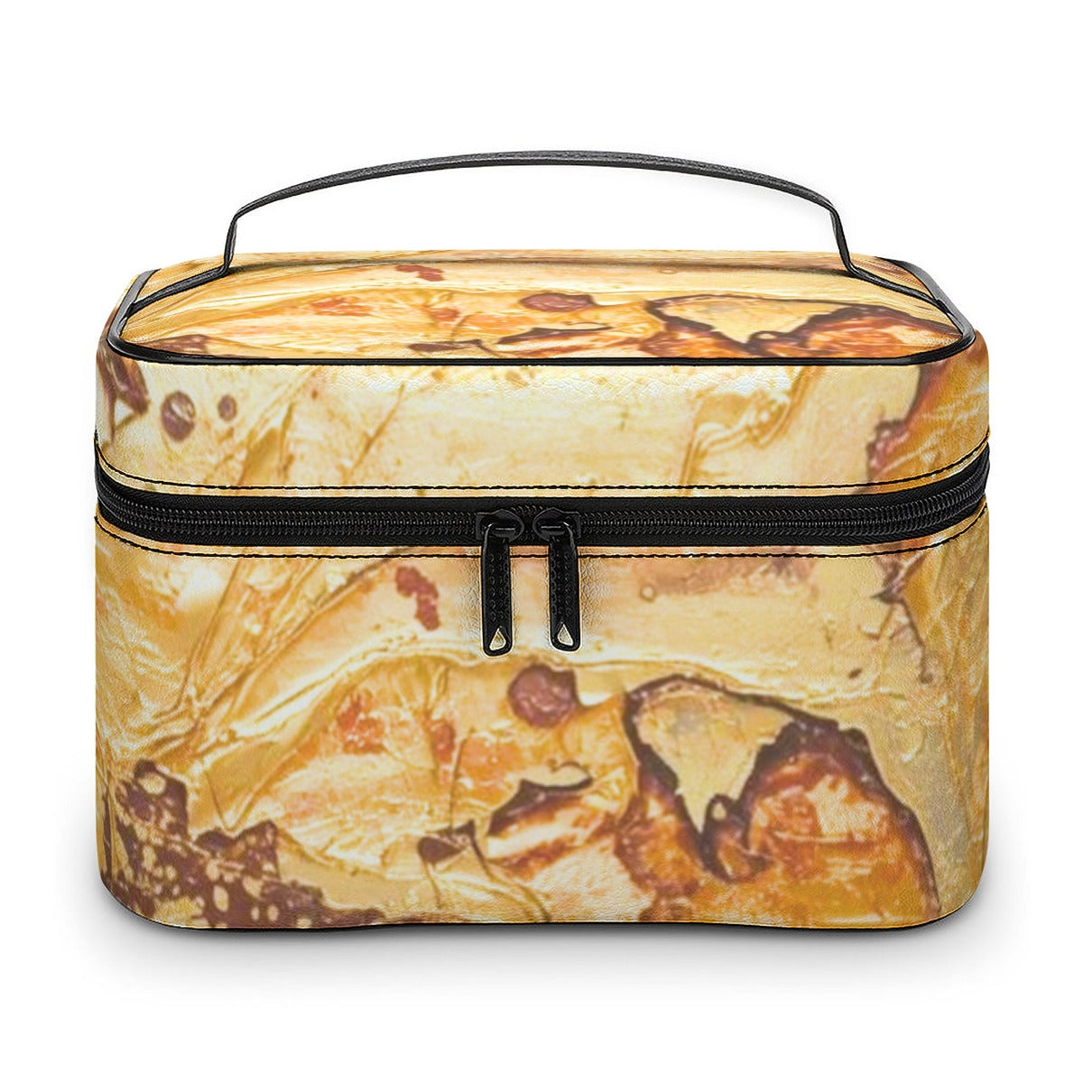 Liquid Gold Cosmetic/Toiletry Bag Bag