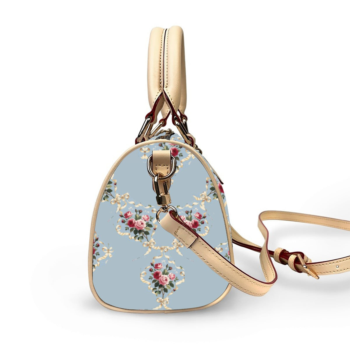 Ribbons and Roses Crossbody Handbag — Exclusive Design | Back Alley