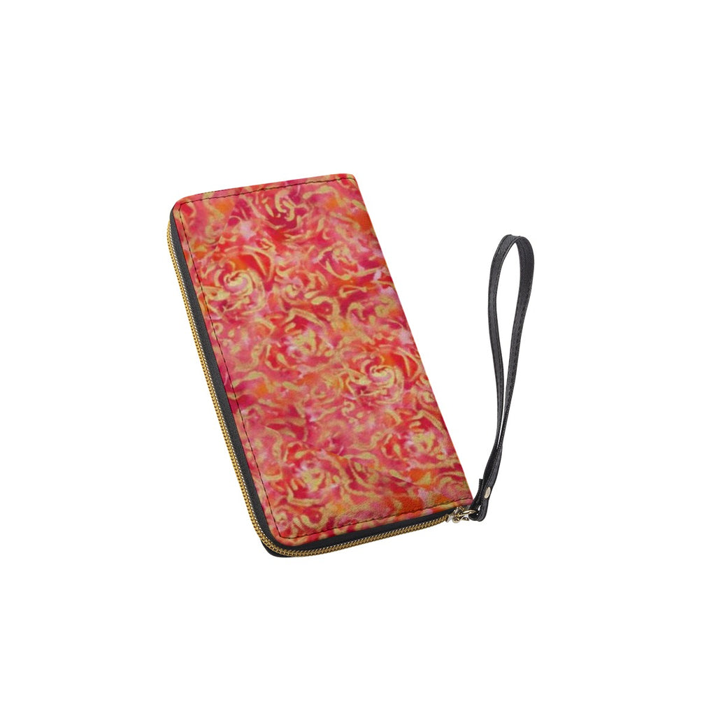 Red Roses long Wallet