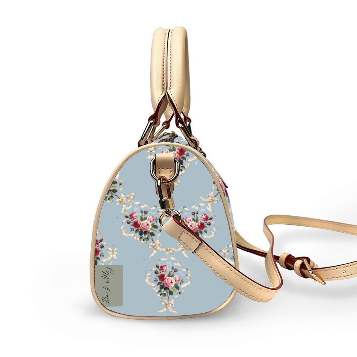 Ribbons and Roses Crossbody Handbag — Exclusive Design | Back Alley