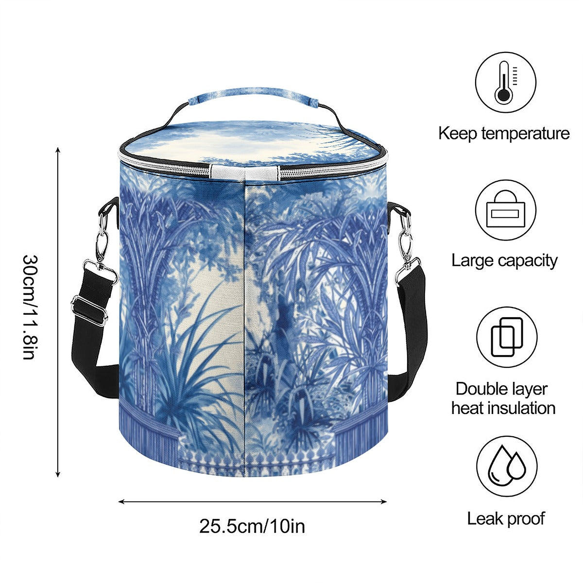 The Willow Woods Insulated Cooler Bag — An Original Design by Style by Steele
